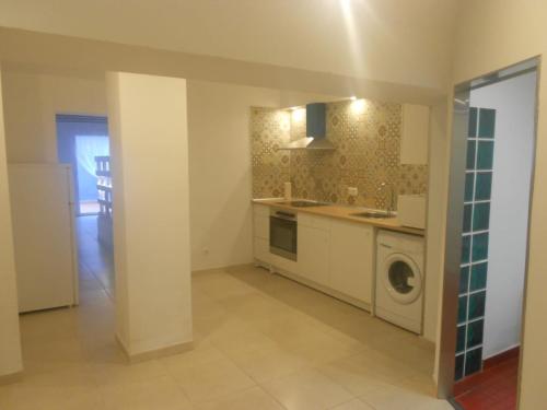 cocina amplia abierta